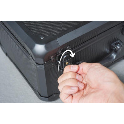 KOS32302-M17 Koswork Mini Black Aluminium Case V2 for Sanwa M17 Koswork RSRC