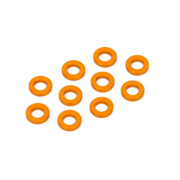 XTR-0333O Orange aluminum whashers 3x6x0,5mm (10) XTR RSRC