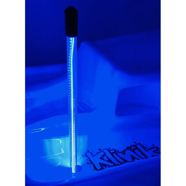 KLN-RC-NTS-LED-BL Blue LED antenna "NightStick" illuminated RC Nite Klinik RC RSRC
