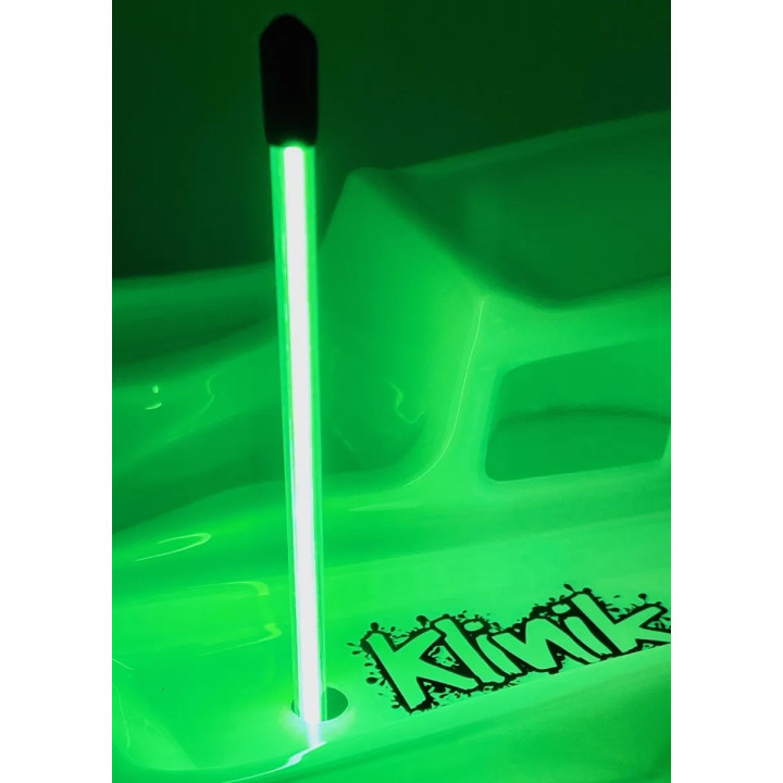 KLN-RC-NTS-LED-GRN Green LED antenna "NightStick" illuminated RC Nite Klinik RC RSRC