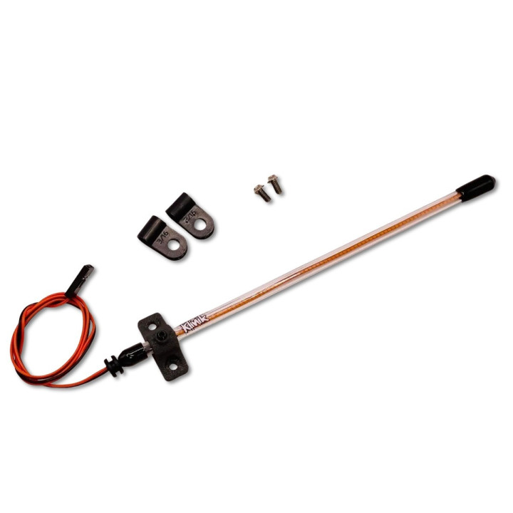 KLN-RC-NTS-LED-PNK Antenne rose LED "NightStick" éclairée RC Nite Klinik RC RSRC