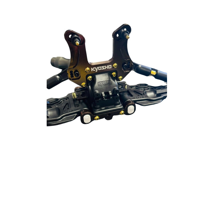 KLN-RC-TTN-BTT3 Gold titanium hardware kit upper part for Kyosho MP11 Klinik RC Klinik RC RSRC
