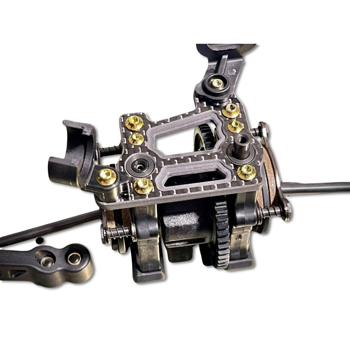 KLN-RC-TTN-BTT3 Kit visserie titane or partie haute pour Kyosho MP11 Klinik RC Klinik RC RSRC
