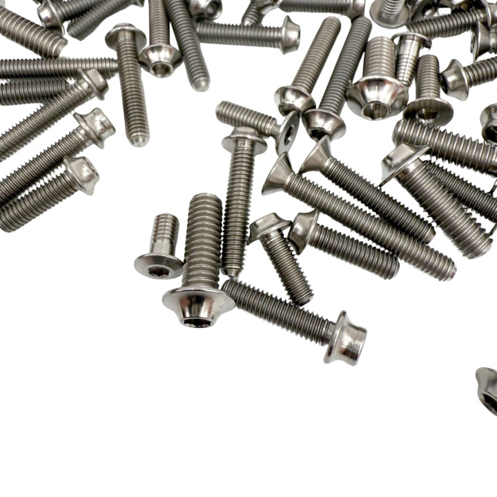 KLN-RC-TTN-BTT2 Titanium hardware kit upper part for Kyosho MP11 Klinik RC Klinik RC RSRC