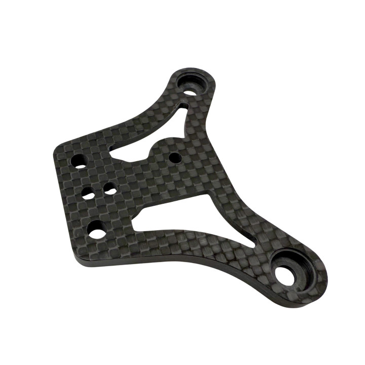 KLN-RC-KYS-MP1 Platine de sauve servo MP11 carbone 5mm Klinik RC RSRC