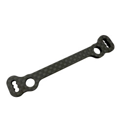 CAV.3035 3mm carbon fiber Ackermann plate for MP11 Carbon Cavalieri RC Carbon Cavalieri RSRC