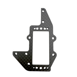 CAV.3038 3mm carbon fiber steering radio plate for MP11 Carbon Cavalieri RC Carbon Cavalieri RSRC