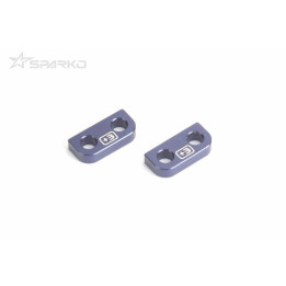 F84062OP Sparko F8 Aluminium steering block 4 degrés spacer (2) Sparko RSRC