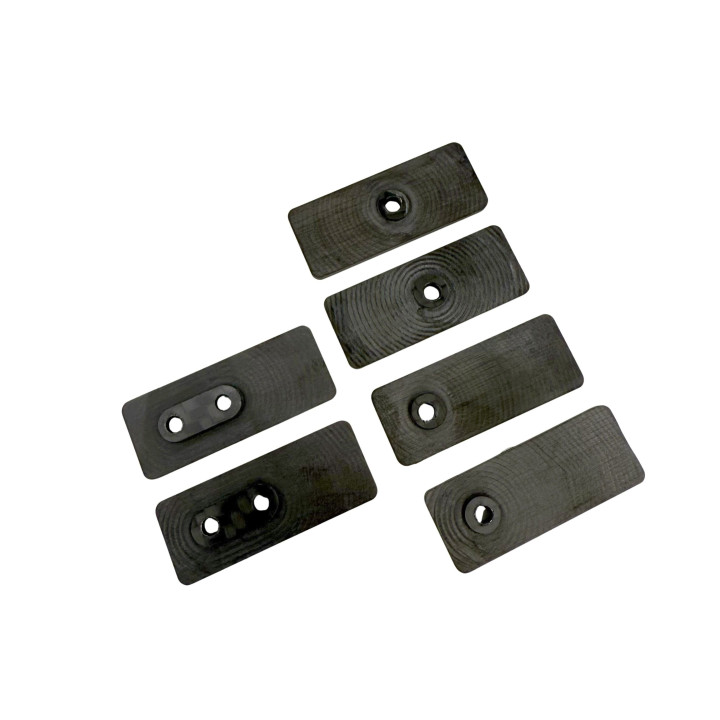 FINO-63 Cales de support d'aileron carbone MP11 2.5mm RSRC RSRC RSRC