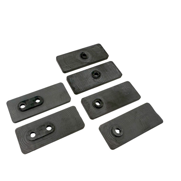 FINO-63 2.5mm carbon fiber wing spacers for MP11 RSRC RSRC RSRC