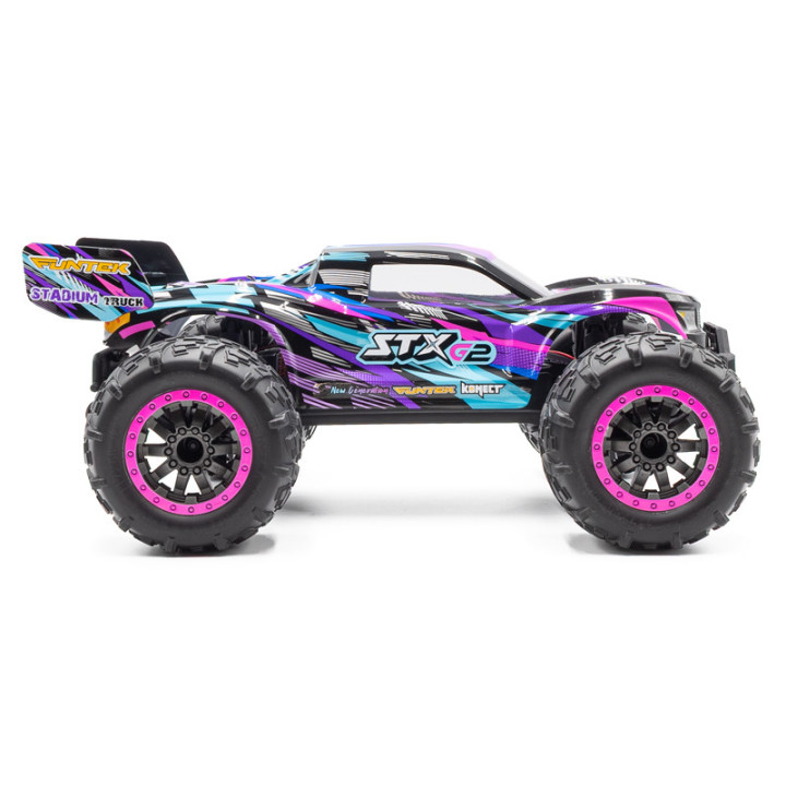 FTK-STX-G2-PU Funtek STX G2 PURPLE 4WD 1/12 monster truck Funtek RC RSRC