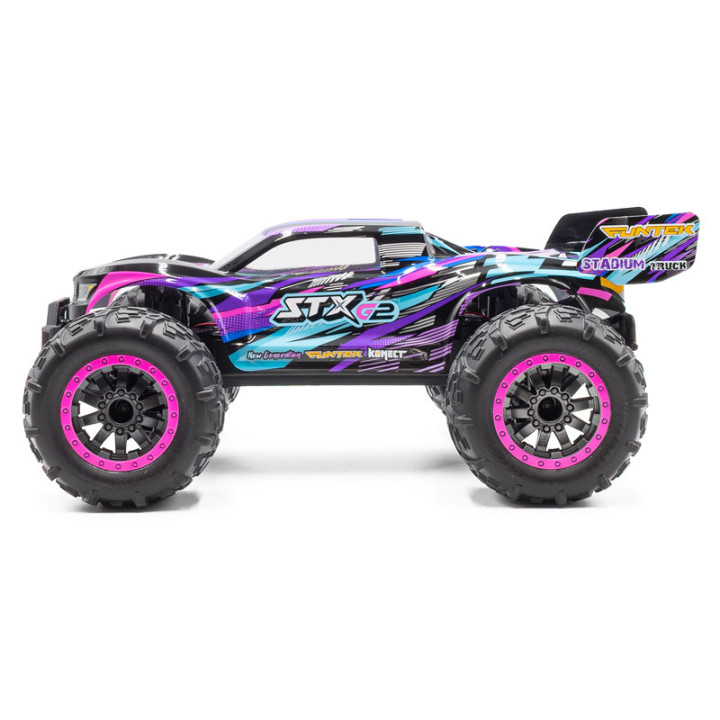 FTK-STX-G2-PU Funtek STX G2 PURPLE 4WD 1/12 monster truck Funtek RC RSRC