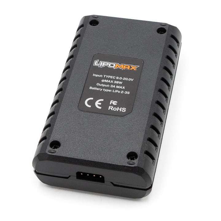 KN-LIPOMAX Konect USB-C LIPO Charger 2-3S 38W Konect RSRC