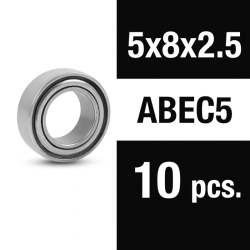 XTR-0349 5x8x2.5ZZ XTR ball bearings "Zero Friction" (10) ABEC5 XTR RSRC