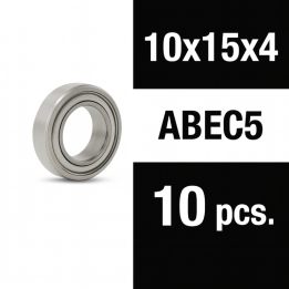 XTR-0358 Roulements 10x15x4ZZ XTR "Zero Friction" (10) ABEC5 XTR RSRC