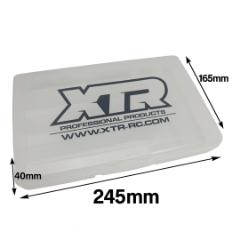XTR-0390 XTR Large Plastic Storage Box 6 Compartments XTR RSRC