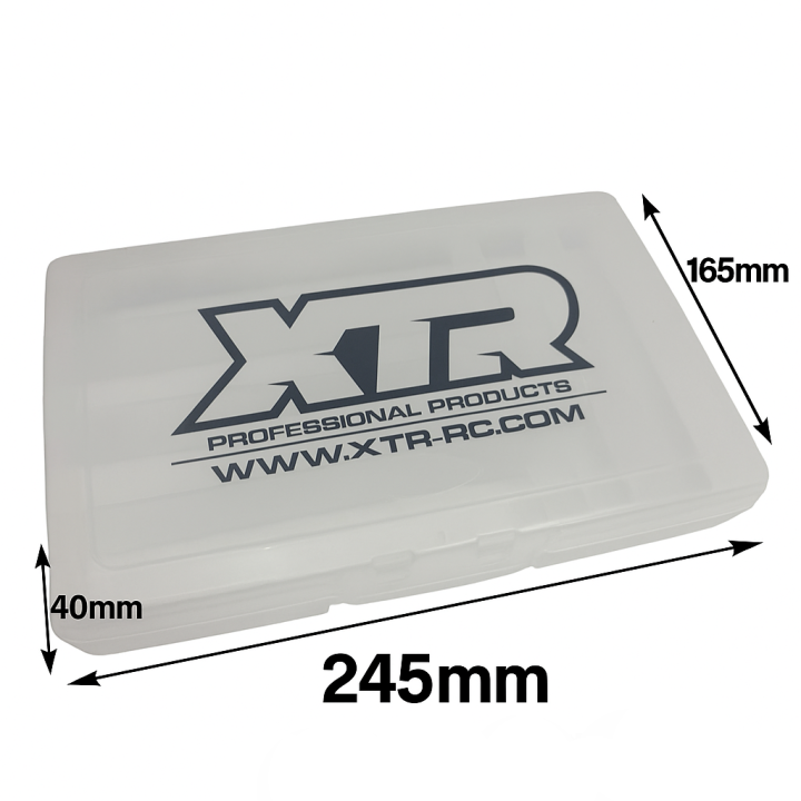 XTR-0390 XTR Large Plastic Storage Box 6 Compartments XTR RSRC