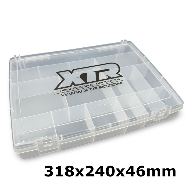 XTR-0386 XTR XXL Plastic Storage Box 14 Compartments XTR RSRC