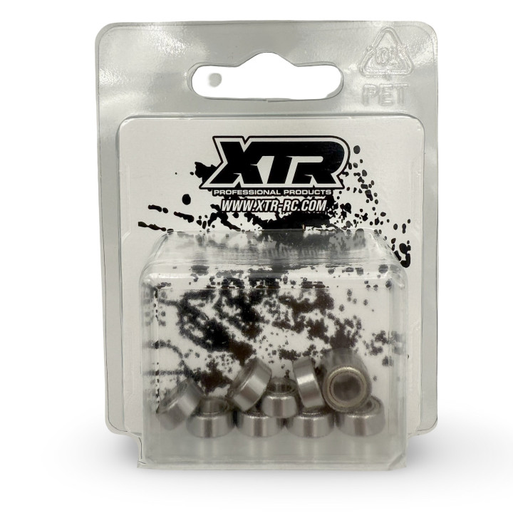 XTR-0347 5x10x4ZZ XTR ball bearings "Zero Friction" (10) ABEC5 XTR RSRC
