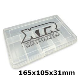 XTR-0397 XTR Small Plastic Storage Box 6 Compartments XTR RSRC