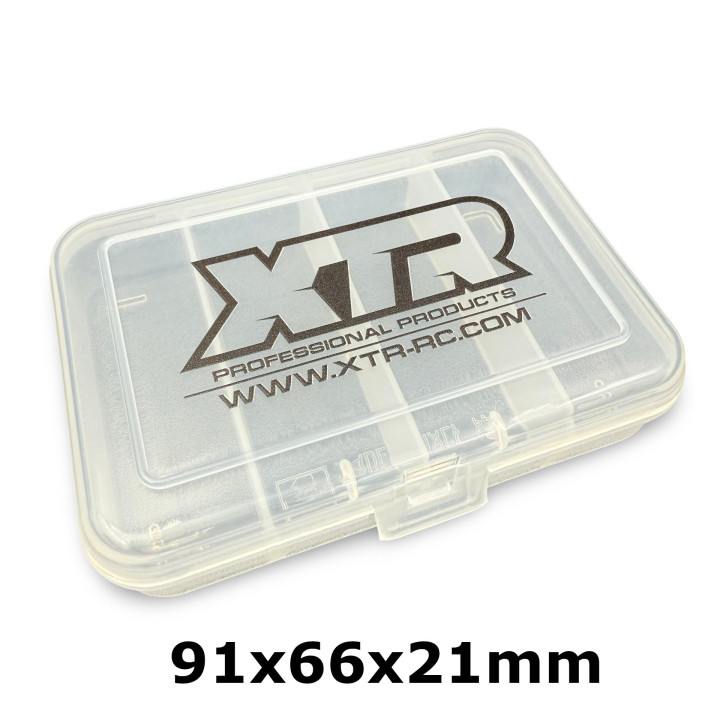 XTR-0402 XTR Mini Plastic Storage Box 4 Compartments XTR RSRC