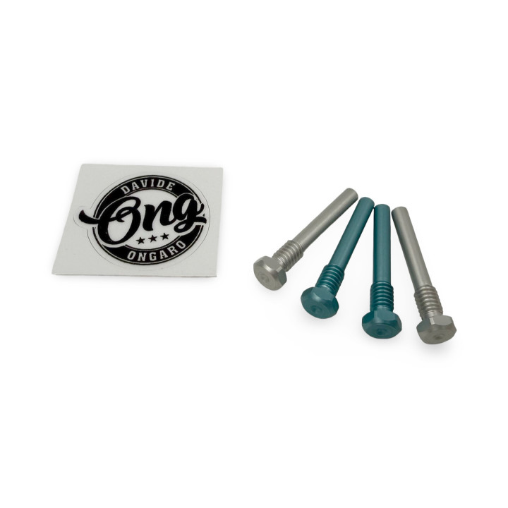 ONG0432A Axes de fixation d'amortisseurs filetés ONG pour Associated ONG Davide Ongaro RSRC