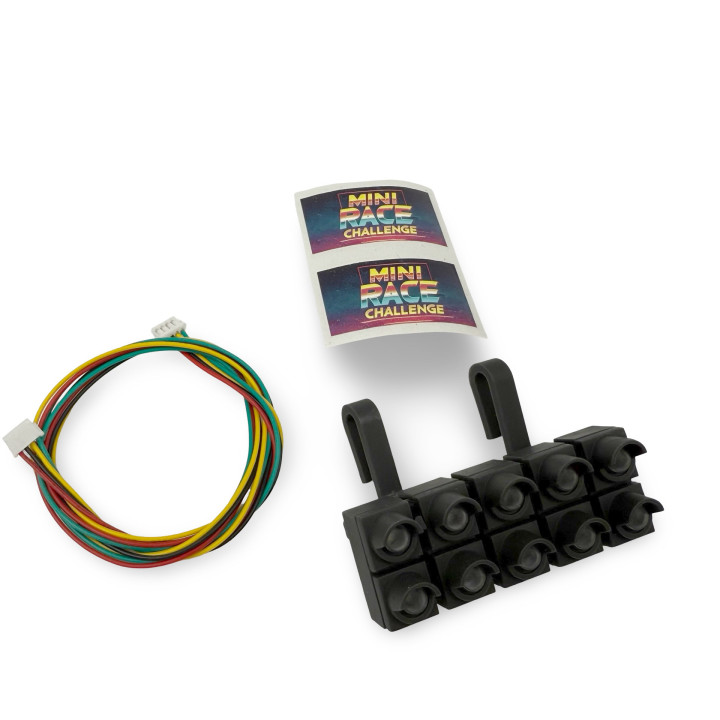 MRC-0022 Feux de départ V3 pour système de comptage micro RC 1/76 Mini Race Challenge RSRC