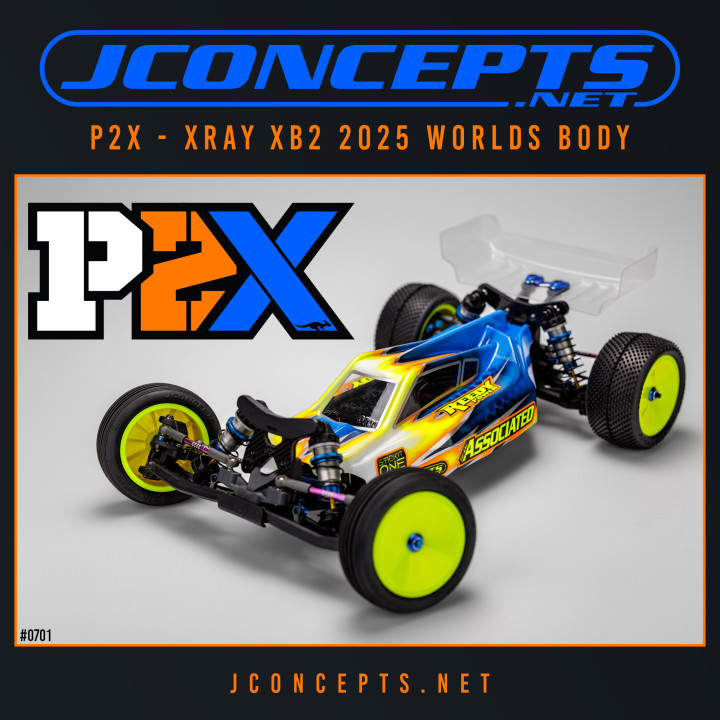 0701 Carrosserie P2X B7 Team Associated Worlds Jconcepts Jconcepts RSRC