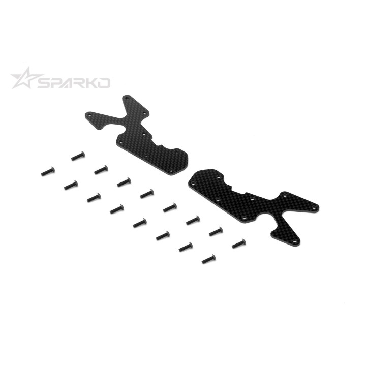 F83023-20OP Sparko F8T Carbon Front Arm covers 2.0mm 2pcs Sparko RSRC