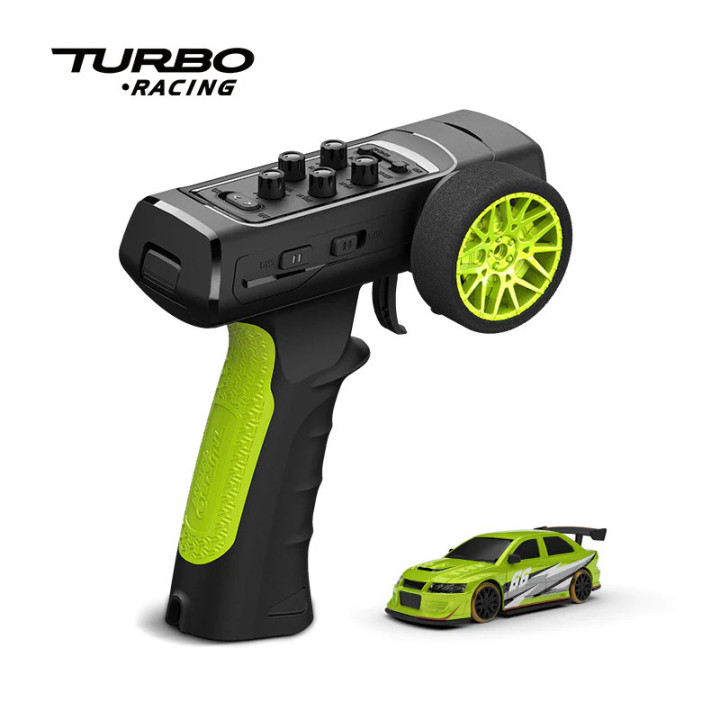 TB-C66 Turbo Racing Micro Drift RTR 1/76 – Green Edition Turbo Racing RSRC