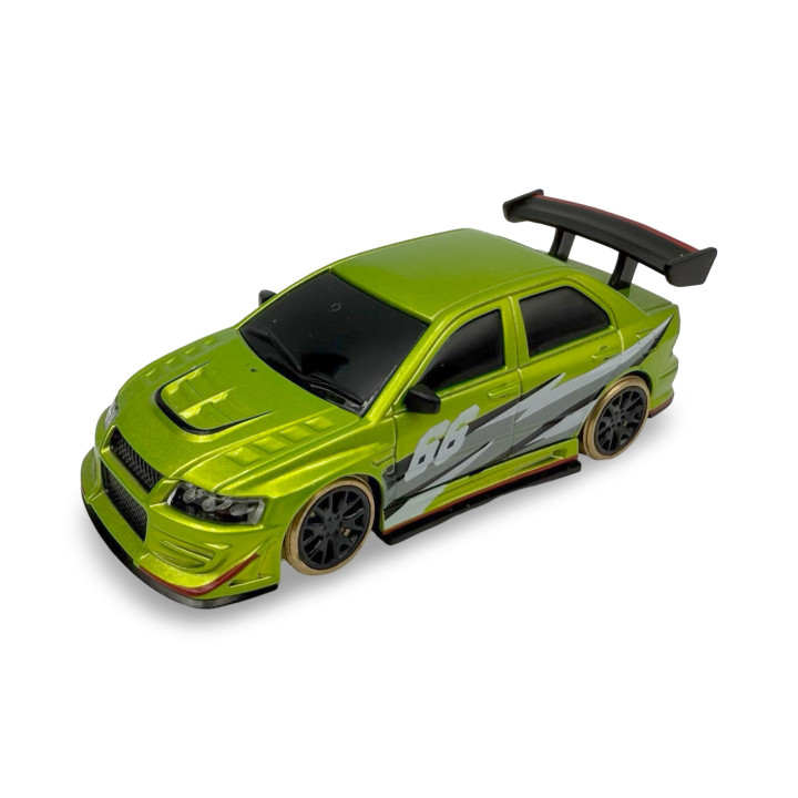 TB-C66 Micro voiture 1/76 C66 Drift verte Turbo Racing RSRC