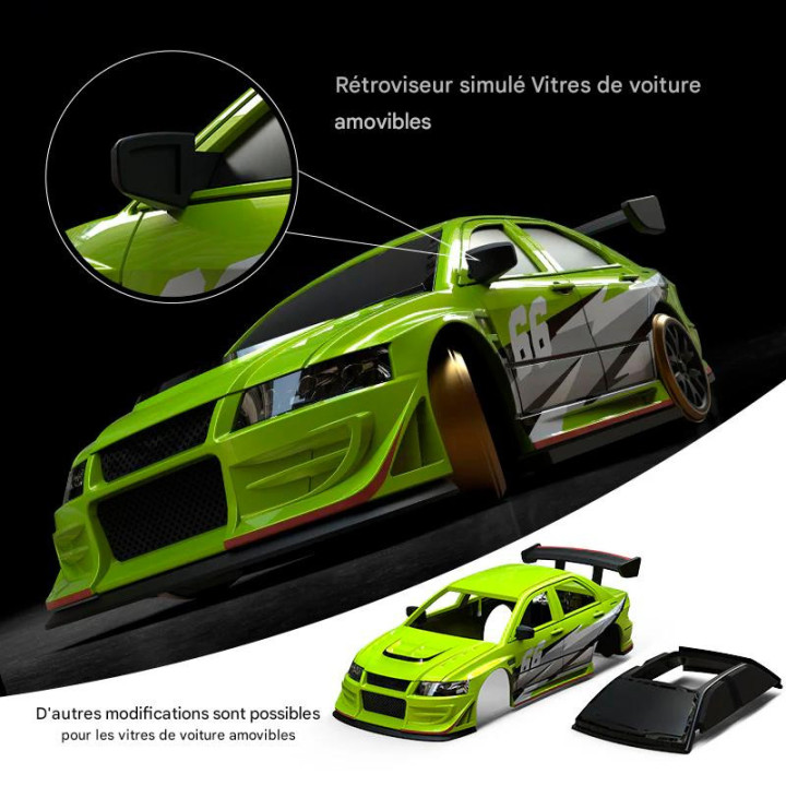 TB-C66 Turbo Racing Micro Drift RTR 1/76 – Green Edition Turbo Racing RSRC