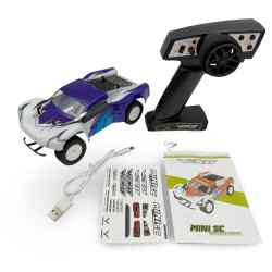 VK0002-BL Short Course Mini 1/24 RTR Veko bleu VEKO RSRC