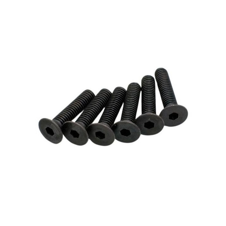 1-S34018H Vis M4x18 (6) tête fraisée BTR Kyosho RSRC