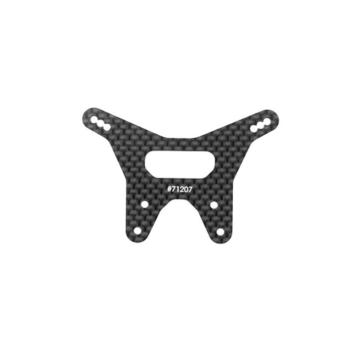 AS71207 RC10T7 Front Shock Tower Carbon Fibre Team Associated Team Associated RSRC