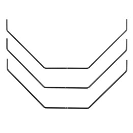 AS71204 Set de barres antiroulis arrière RC10T7 Team Associated RSRC