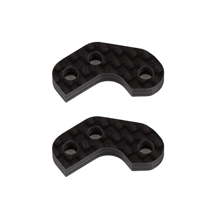 AS92469 RC10B7 Caster Block Link Mount Set -2mm Team Associated Team Associated RSRC