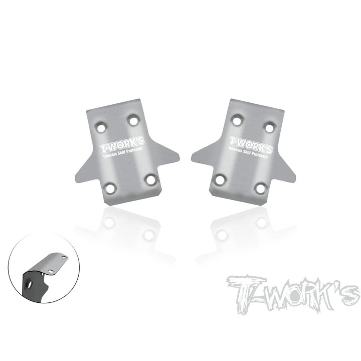 TO-235-MP11 Tworkz front skid plates for Kyosho MP11 (2) Tworks RSRC