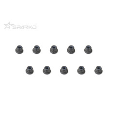 NF03BK Sparko Flanged Locknut M3 (10pcs) Sparko RSRC