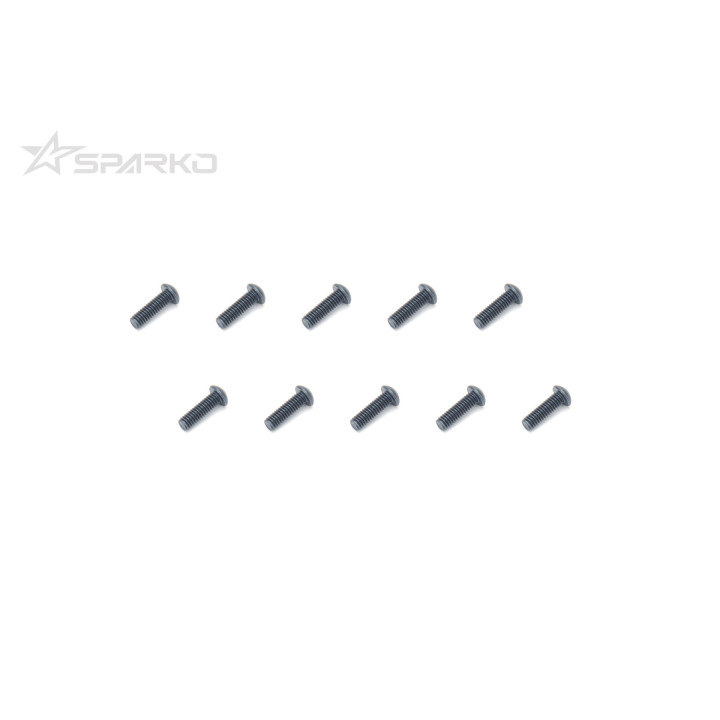 SB02505BK Vis à tête bombée Sparko M2.5x5mm (10pcs) Sparko RSRC