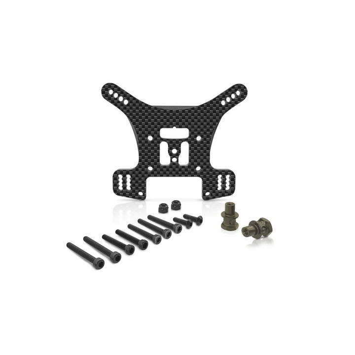 KLN-RC-KYS-MP114 MP11 Rear Shock tower 4mm Carbon Fiber Klinik RC Klinik RC RSRC