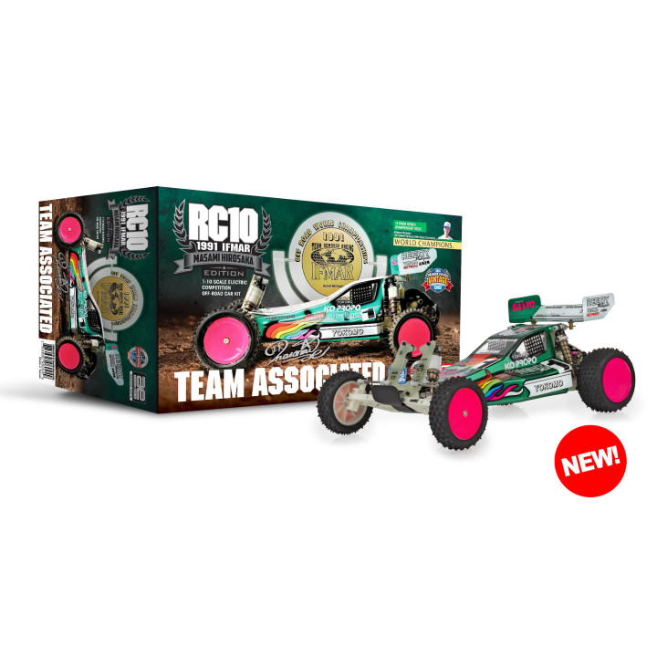 AS6044 RC10 Masami Stealth Car 1991 Edition Team Associated Team Associated RSRC