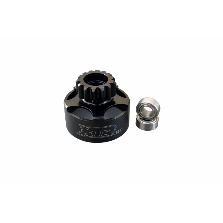 XTR-0414 Cloche d'embrayage XTR 13 dents ventilée + roulements XTR RSRC