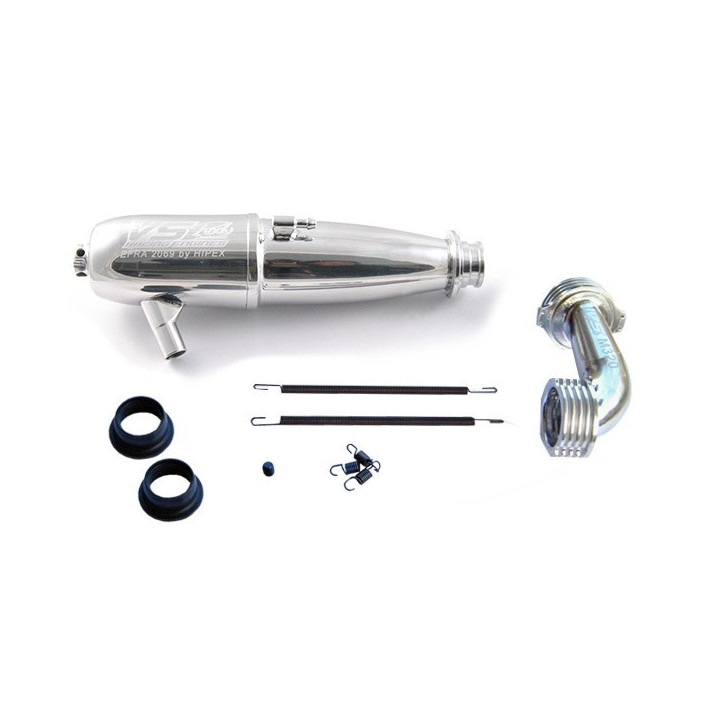 VS302069M320 VS EFRA 2069 On-road exhaust pipe with header VS Racing Engines Rody Roem RSRC