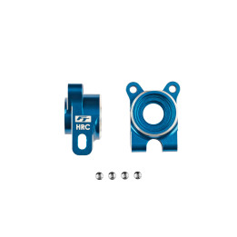 AS92564 RC10B7 HRC blue aluminium Rear Hub Set -4mm Offset Team Associated Team Associated RSRC