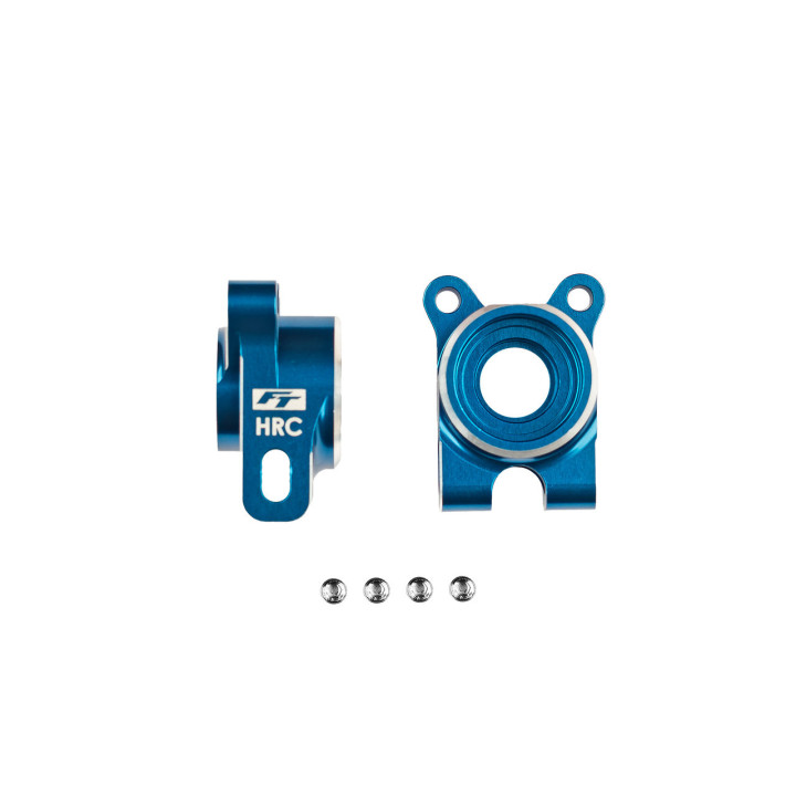 AS92564 RC10B7 HRC blue aluminium Rear Hub Set -4mm Offset Team Associated Team Associated RSRC