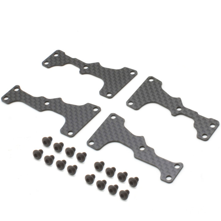 IFW705 Renforts de triangles avant carbone Kyosho Inferno MP11 (1) Kyosho RSRC