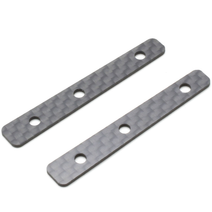 IFW707 Carbon fiber rear chassis brace stiffeners for MP11 RSRC RSRC