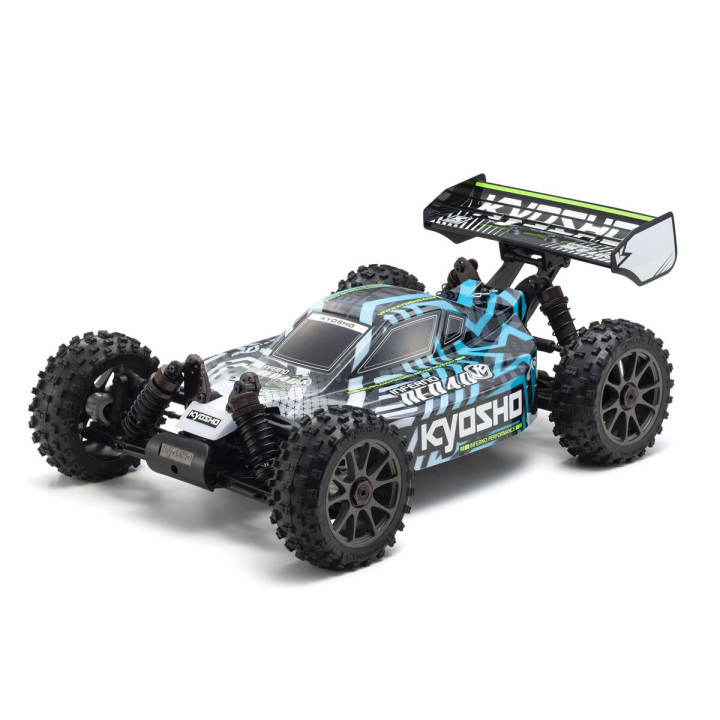 34118T2B Kyosho Inferno Neo VE 4.0 bleu|blanc 1/8 électrique Kyosho RSRC