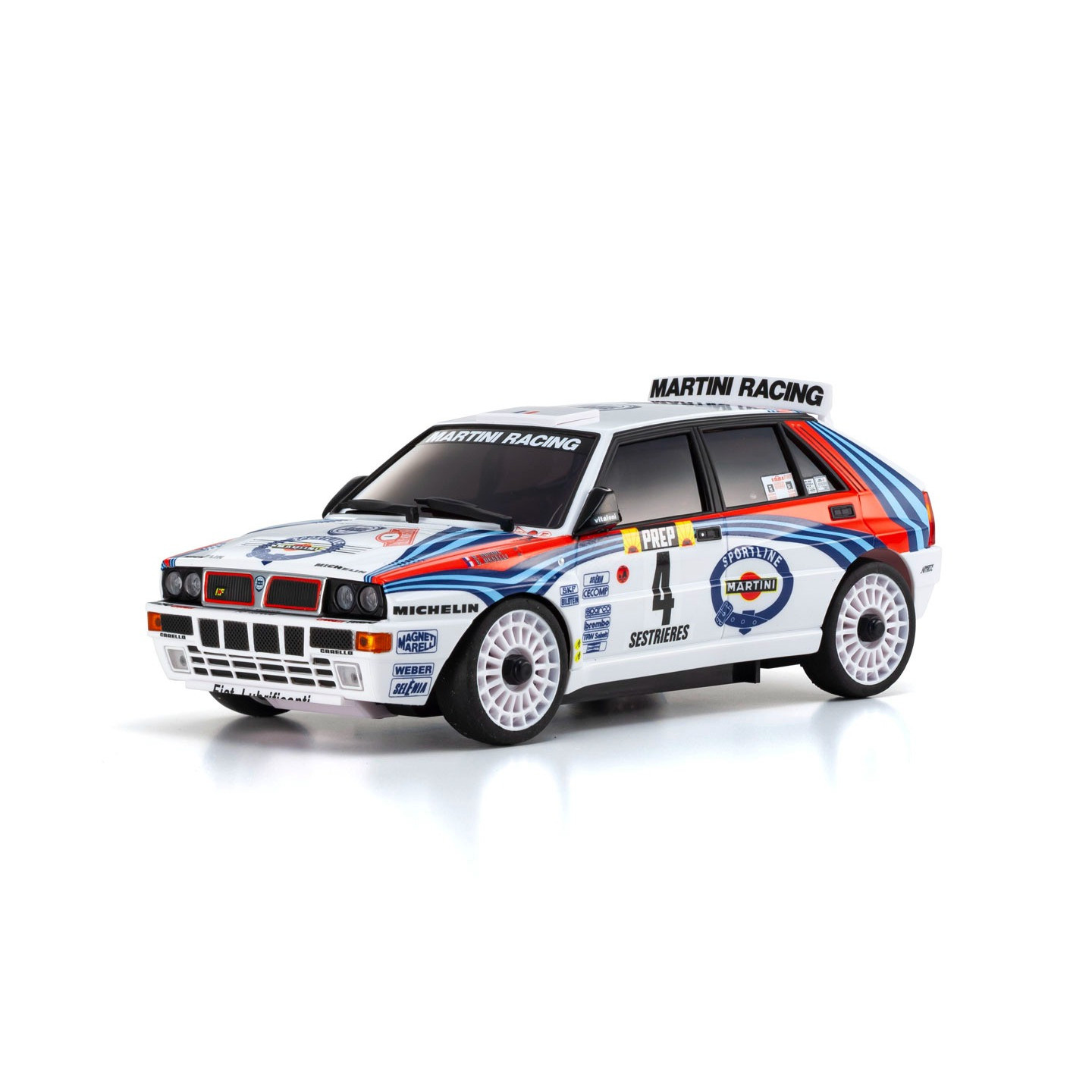 Kyosho Mini-Z Lancia Delta Integrale No.4 Monte Carlo 1992 Winner